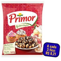 Gordura Vegetal Primor Unidade 500g