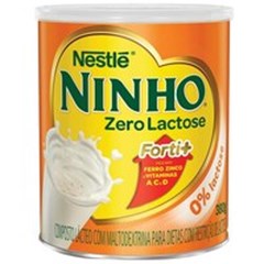 Leite em Pó Ninho Zero Lactose Nestlé Lata 380g