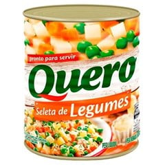 Seleta de Legumes Quero Lata Caixa 24x170g