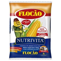 Flocão de Milho Nutrivita Fardo 20x500g