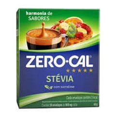 Adoçante Pó Stevia Zero Cal Caixa 500x800mg