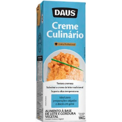 Creme Vegetal Culinário Ourolac Daus Unidade 1kg 