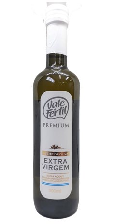 Azeite Extra Virgem Premium Vale Fértil Vidro Unidade 500ml