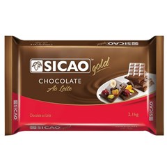 Chocolate Gold Ao Leite Barra Sicao 2,1kg