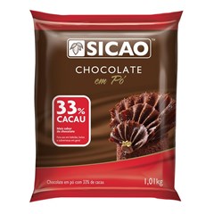 Chocolate Em Po 33% Cacau Sicao 1,01kg