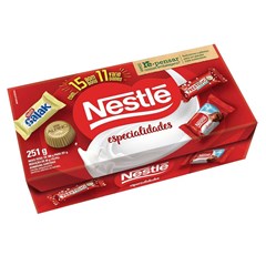 Chocolate Especialidades Nestlé Caixa Unidade 251g