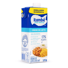 Creme de Leite 17% Cartonado Itambé Unidade 1,01kg