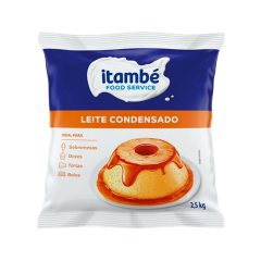 Leite Condensado Itambé Bag Integral 2,5kg
