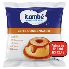 Leite Condensado Itambé Bag Integral 2,5kg