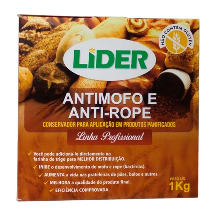 Antimofo Anti Rope Líder 1kg | Dia Food Service