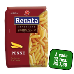 Macarrão Superiore Grano Duro Penne Renata 500g