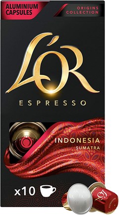 Cápsula de Café Lór Espresso Índia Estojo 10x5,2g