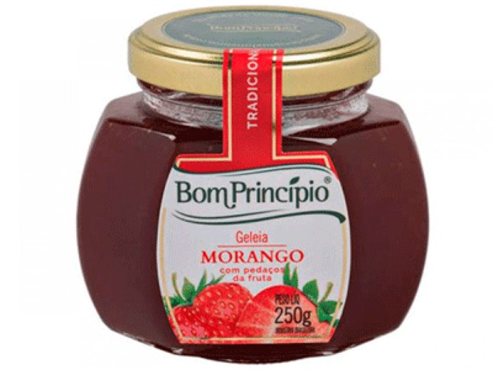 Geleia De Morango Com Pimenta Bom Principio (caixa) 250gr