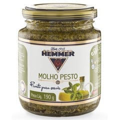 Molho Pesto Verde Hemmer Unidade 190g