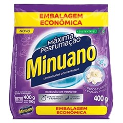 Sabão Em Pó  Embalagem Econômica Roxo Minuano 24x400g
