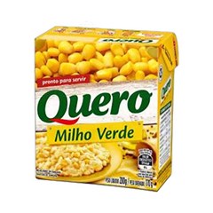Milho Verde Quero Tetra Pak Caixa 170g