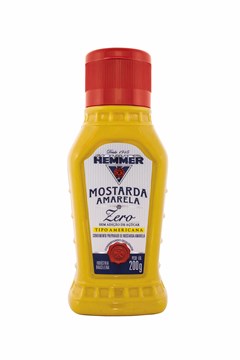 Mostarda Amarela Zero Hemmer Pet 200g