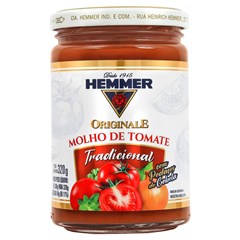 Molho Tomate com Cebola Originale Hemmer Vidro 320g