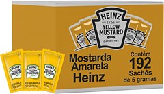 Mostarda Heinz Sachê Caixa 176x5g