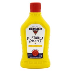 Mostarda Amarela Hemmer Unidade 1kg