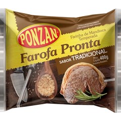 Farofa Pronta Ponzan 24x400g