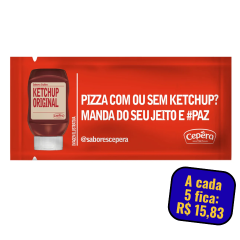 Ketchup Original Cepêra Sachê 154x7g