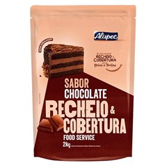 Cobertura Chocolate Pouch Alispe 2kg