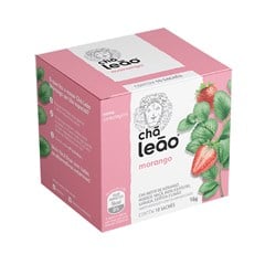 Chá Leão morango 10x1,6g