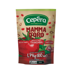 Molho Mammadoro Tradicional Sachê Cepêra Unidade 1,7kg
