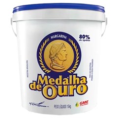 Margarina Medalha De Ouro 80% 15kg