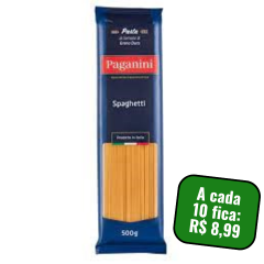 Massa Spaghetti Paganini 500g