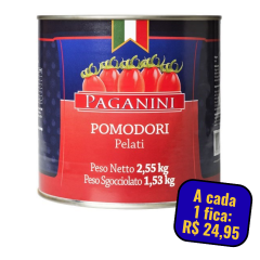 Tomate Pelado (Grande) Paganini 2,55kg