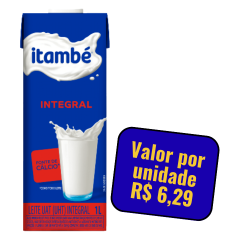 Leite Itambé Integral 12x1L