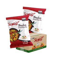 Frutas Cristalizadas Sicola Pacote 1kg