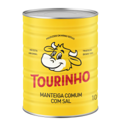 Manteiga Comum C/SAL Tourinho Lata 10kg