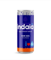 Água Mineral Indaiá com Gás Lata 12x269ml