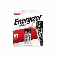 Pilha Alcalina Energizer Max AAA2 PEQUENA 48 Cart 2 Sm-96 2un