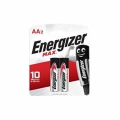 Pilha Alcalino Energizer Max AA2 MEDIA 48 Cartela 2 Sm-96 2un