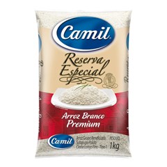 Arroz Branco Reserva Especial Tipo 1 Camil Fardo 10x1 kg