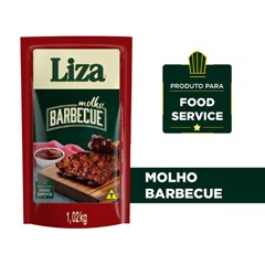 Molho Barbecue Liza Tradicional Pouch 1,02kg