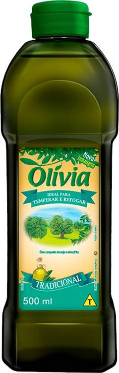 Olivia Oleo Composto Tradicional Pet 500Ml
