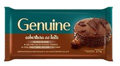 Cobertura Ao Leite Barra Genuine 2,1kg
