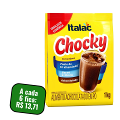 Achocolatado em Pó Italac Chocky 1kg