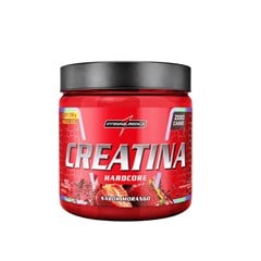 IntegralMedica Creatina Hardcore Morango 100% Pura 350g