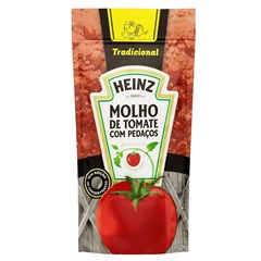 Molho de Tomate Tradicional Heinz Sachê Caixa 12x1,020kg