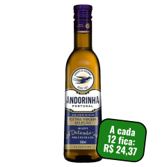 Azeite Seleção Extra Virgem Andorinha Vidro Unidade 500ml