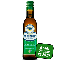 Azeite Extra Virgem Andorinha Vidro Unidade 500ml