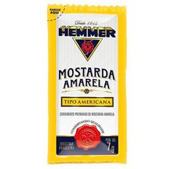 Mostarda Amarela Hemmer Sachê Caixa 192x7g