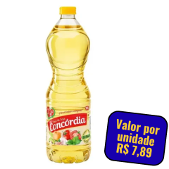 Óleo de Soja Concórdia Pet Caixa 20x900ml