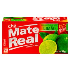 Chá Mate Real Bags Limão Cacheta 5x20x1,6g